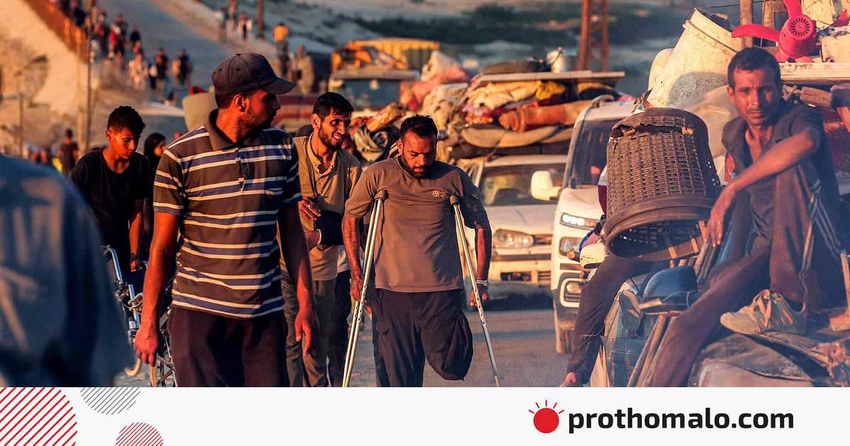 গাজায় হামলায় রক্তপাত–বাস্তুচ্যুত, দূরদেশে শান্তি সমাবেশ