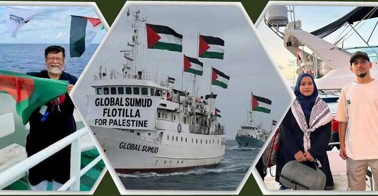 সুমুদ ফ্লোটিলা নিয়ে সরব নেটদুনিয়া