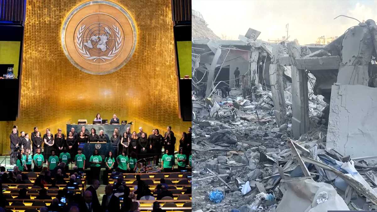 জাতিসংঘে চলছে আলোচনা, গাজায় আগ্রাসন বৃদ্ধি