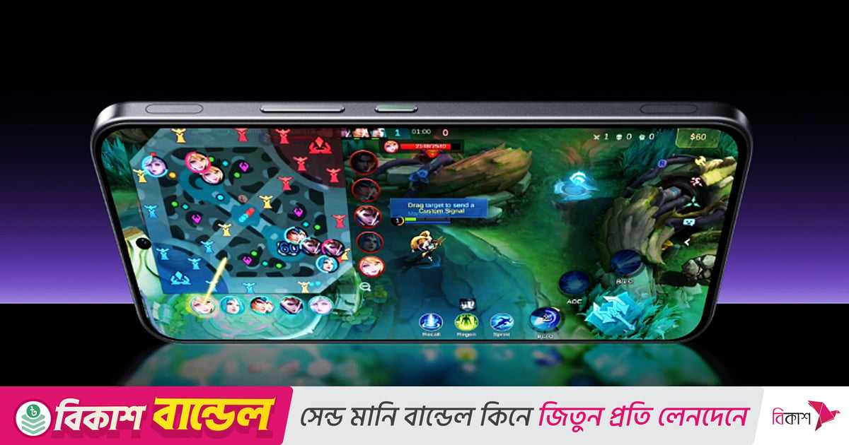 কৃত্রিম বুদ্ধিমত্তা প্রযুক্তির নতুন গেমিং স্মার্টফোন বাজারে
